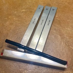 New set of 4 It Cosmetics No Tug Waterproof Eyeliner